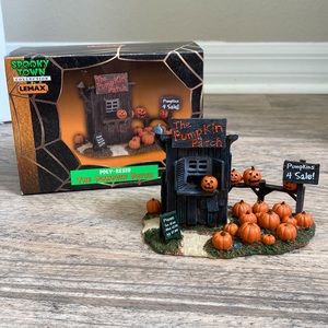 LEMAX SPOOKY TOWN The Pumpkin Patch Vintage 2000